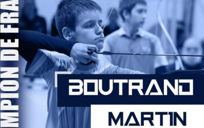 Martin champion national en salle U15