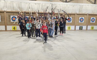 Initiation au tir classe UNSS collège le monteil