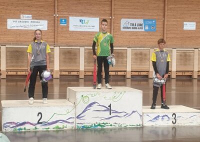 Podium U15 TRJ Riom 2025