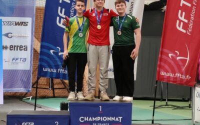 Martin, vice-champion de France jeunes U18 en salle !