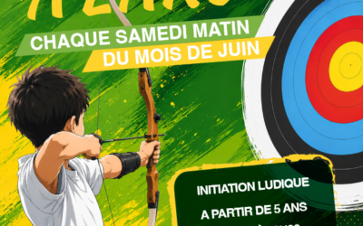 Découverte du tir à l&rsquo;arc juin 2026