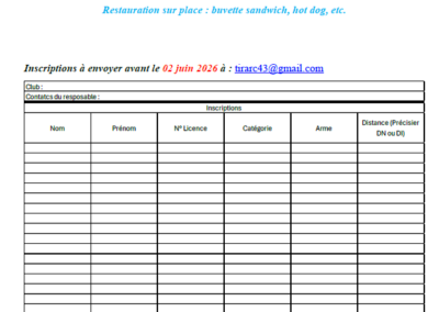 Mandat TAE 7 juin 2026